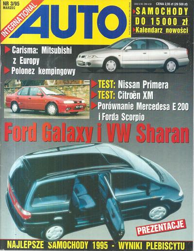 Auto International numer 3/1995 okładka